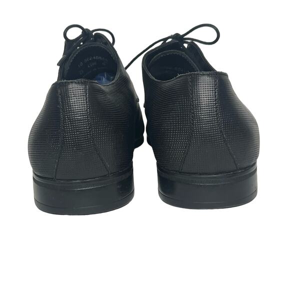 HUGO BOSS Highline Derb Pr1 Textured Leather Derby Shoes Black Mens Size US 10 main image 11